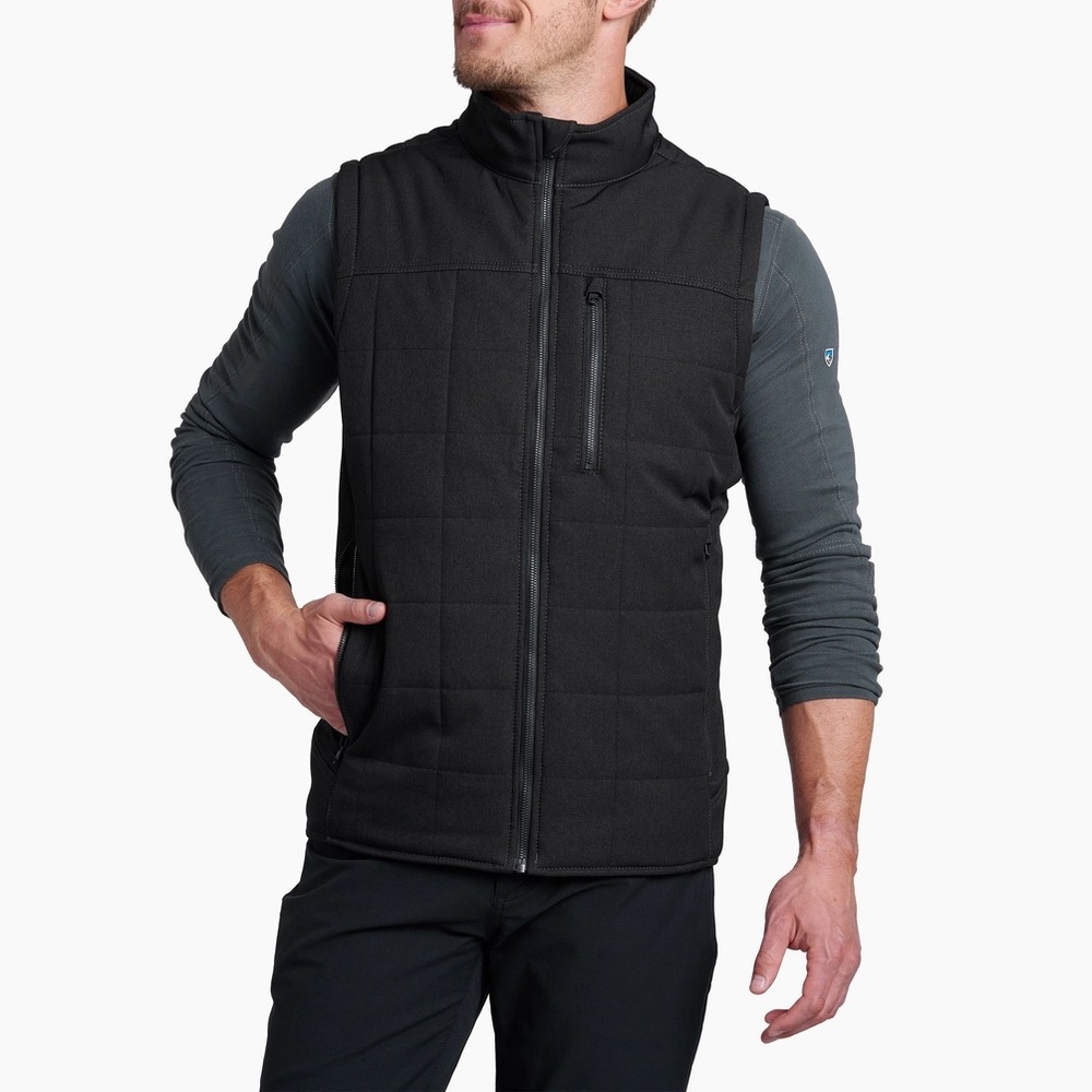 Kuhl Men's Charcoal Quilted Vest